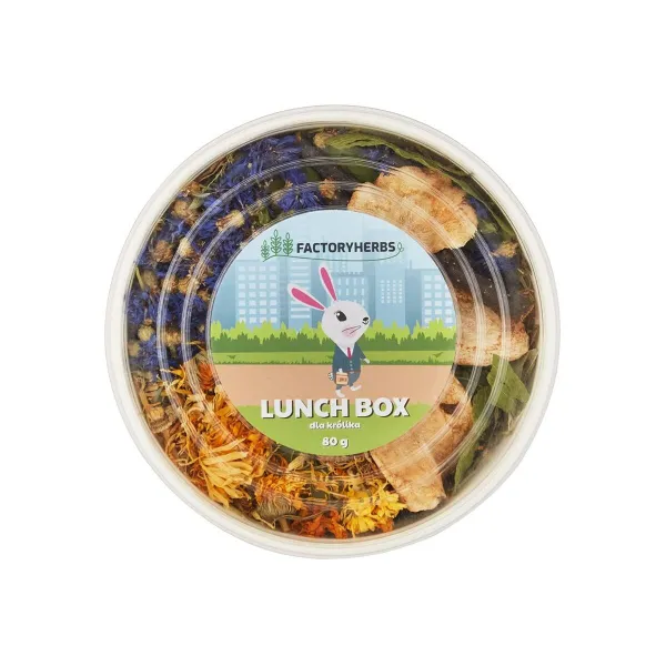 Rabbit Food Factoryherbs Lunch Box Chichilla Tortoise Rodents Parakeet Canary Birds 80 g