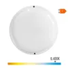 Wall Light EDM 32447 White Plastic F 18 W 120 W 1820 Lm Movement Sensor Light sensor Circular (6400 K)