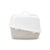 Kačių kraiko dėžutė Savic Balta Kava Plastmasinis 48,5 x 46,5 x 66,5 cm (11 Vienetai)