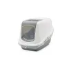 Cat Litter Box Savic Nestor White Grey Plastic