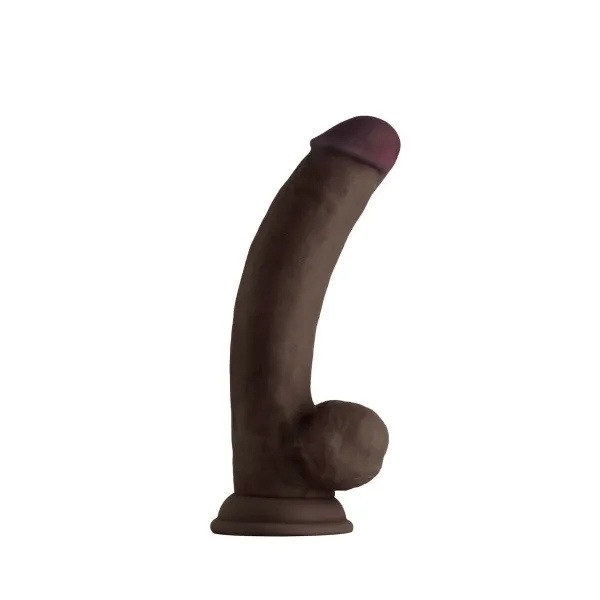 Realistic Dildo Shaft MAHOGANY