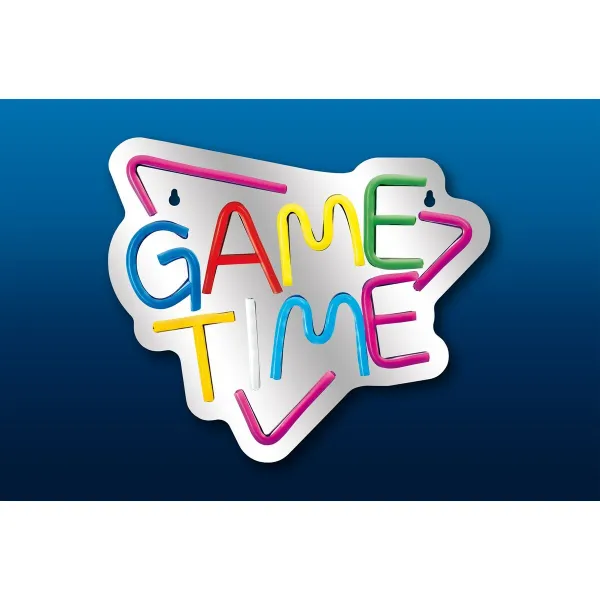 Neoninis ženklas Activejet AJE-NEON GAME TIME Spalvotas 80 (1 Dalys)