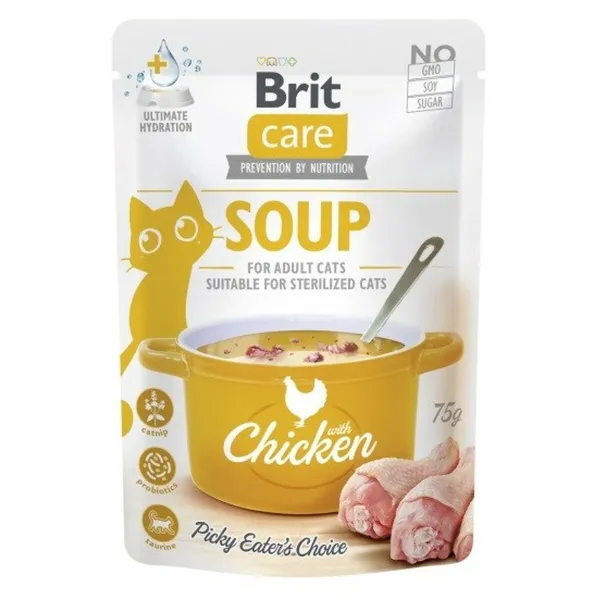 Snack for Cats Brit Care Soup Cālis
