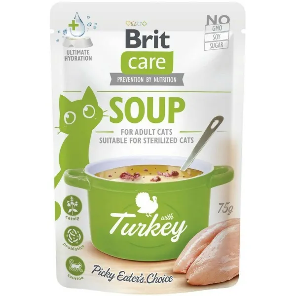 Snack for Cats Brit Care Soup Turcija