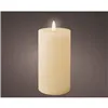 LED Candle Lumineo Cream Ø 7 x 15 cm (AAA)