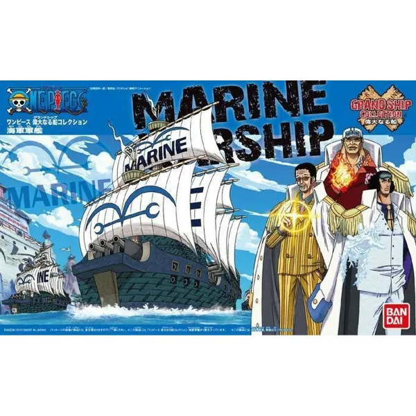 Kolekcionējamas figūras One Piece GRAND SHIP COLLECTION MARINE SHIP Plastmasa (Plastmasa)