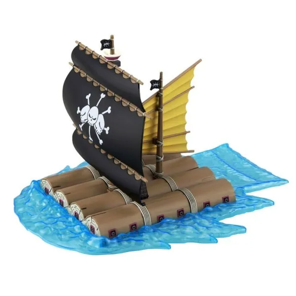 Kolekcionējamas figūras One Piece GRAND SHIP COLLECTION MARSHALL D.TEACH'S PIRATE SHIP Melns (Melns) Plastmasa (Plastmasa)
