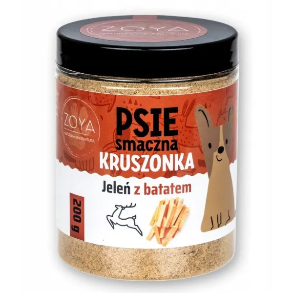 Suņu uzkodas Zoya Deer crumble with sweet potato Briedi 200 g