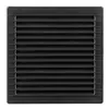 Ventilation grille EDM 87730 Anthracite 17 x 17 cm Mosquito net