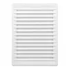 Ventilation grille EDM 87733 White 13,7 x 20,7 cm Mosquito net