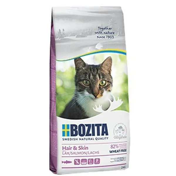 Cat food Bozita Hair & Skin Chicken Salmon Fish 2 Kg