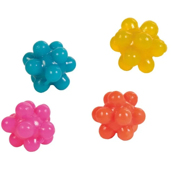 Koiranlelu Trixie Bubble Monivärinen Multi Kumi Luonnonkumi Muovinen Sisäpuoli/Ulkopuoli (4 osaa)