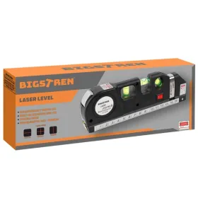 Laserlood mõõdulindiga 250cm Bigstreeni 21747