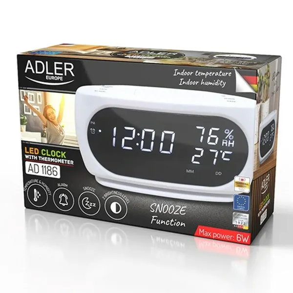 Wall Clock Adler AD 1186w