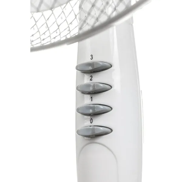 Seisuventilaator Activejet WSR-40B Valge Hall Hõbedane 50 W