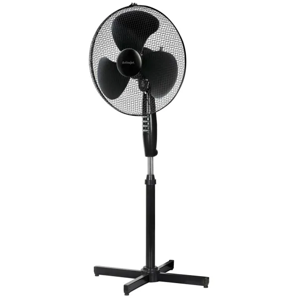 Seisuventilaator Activejet WSR-40C Must Hõbedane 50 W