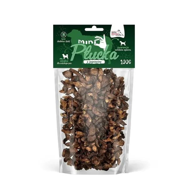 Фураж SYTA MICHA Mini lamb lungs Щенок / Юниор Мясо ягненка 100 g
