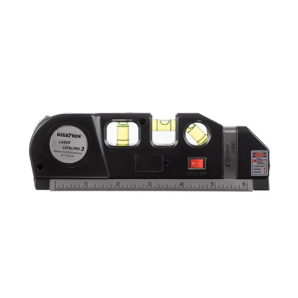 Laser level with tape measure 250cm Bigstreen 21747