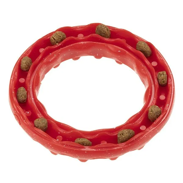 Dog chewing toy Ferplast Red Natural rubber animals