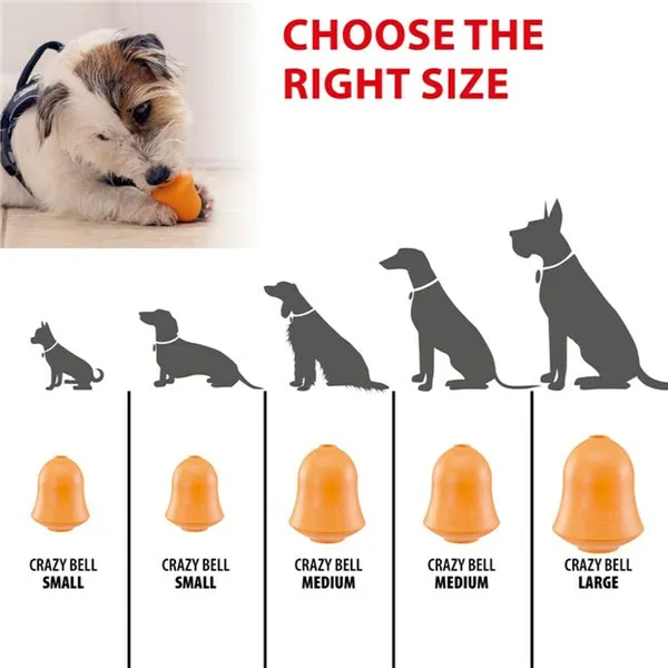 Dog chewing toy Ferplast White Orange Natural rubber animals