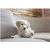 Dog chewing toy Kerbl White Grey Polyester animals