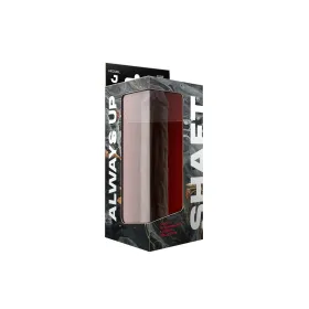 Realistic Dildo Shaft MAHOGANY Silicone