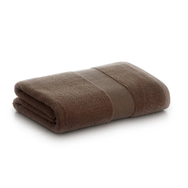 Bath towel Paduana Brown 100% cotton 100 x 1 x 150 cm