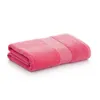 Bath towel Paduana Fuchsia 100% cotton 70 x 1 x 140 cm