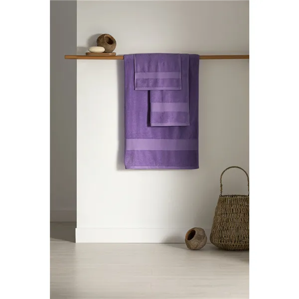 Bath towel Paduana Lilac 100% cotton 70 x 1 x 140 cm