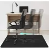 Protective mat under the chair 100x140cm RUHHY - black