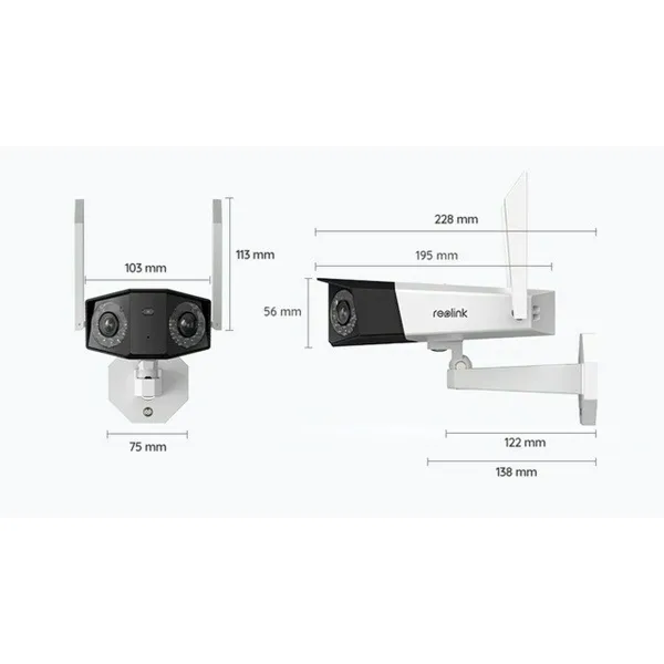 Stebėjimo kamera Reolink Duo Series W730