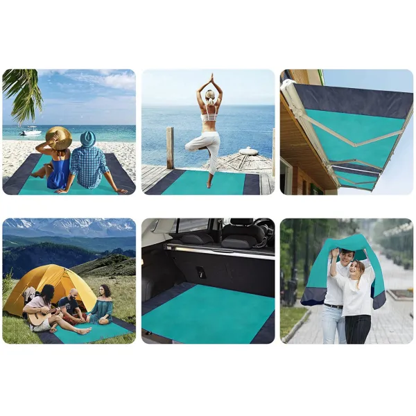 Beach/picnic blanket 208x208cm Trizand 21209