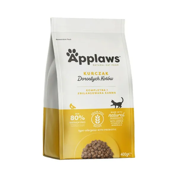 Rehu Applaws Adult Chicken Kana 400 g