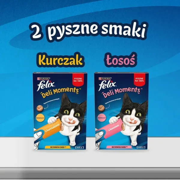 Snack for Cats Purina Felix Deli Moments Chicken Chicken 4 x 10 g