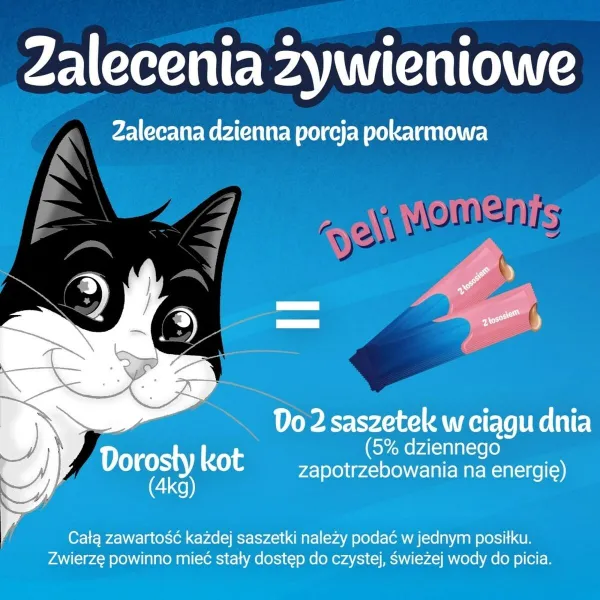 Snack for Cats Purina Felix Deli Moments Salmon Salmon 4 x 10 g