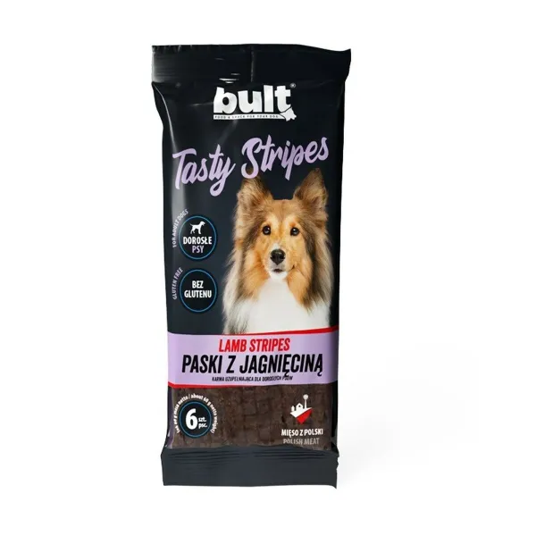 Закуска для собак Bult Tasty stripes Lamb Мясо ягненка 150 g