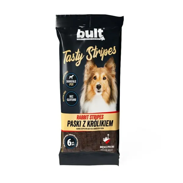 Закуска для собак Bult Tasty stripes Rabbit Кролик 150 g