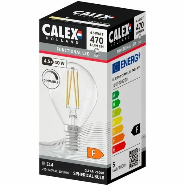 LED lamp Calex F 4,5 W E14 (2700 K)