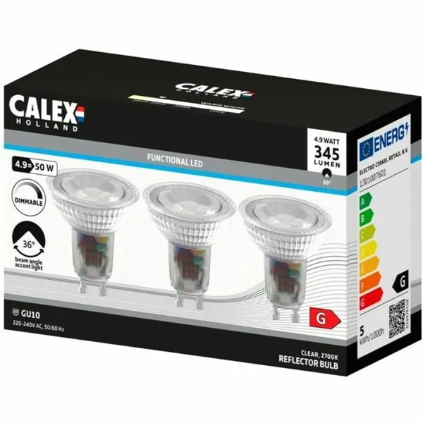 LED lamp Calex White G 4,9 W (2700 K)