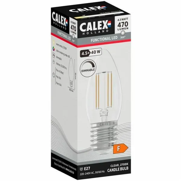 LED lamp Calex F 4,5 W (2700 K)