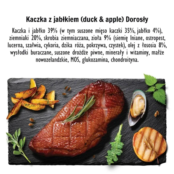 Pašarai Paka Zwierzaka Duck with apple M Antis 9 kg