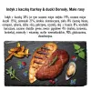 Pašarai Paka Zwierzaka SYTA MICHA Chef Venison Turkija Veršiena 1,5 Kg