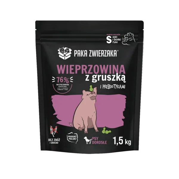 Rehu Paka Zwierzaka Pork with pear S Possu 1,5 Kg