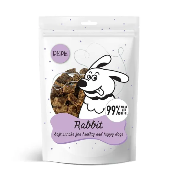 Užkandis šunims Paka Zwierzaka Pepe Rabbit Triušis 70 g