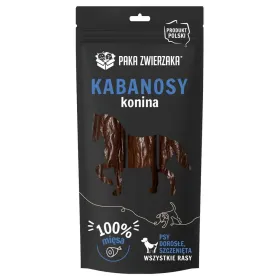 Dog Snack Paka Zwierzaka Sausages Horse 80 g Horse 3 Pieces
