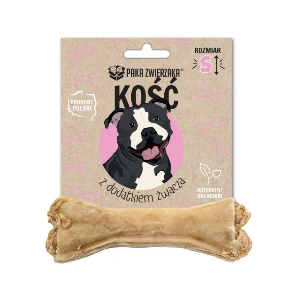 Koiran makupala Paka Zwierzaka Bone with tripe additive S 10 cm Pihvi