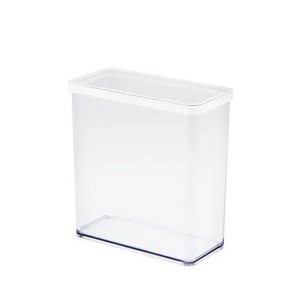 Bucket container Rotho Black Transparent Plastic