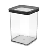 Bucket container Rotho Black Transparent