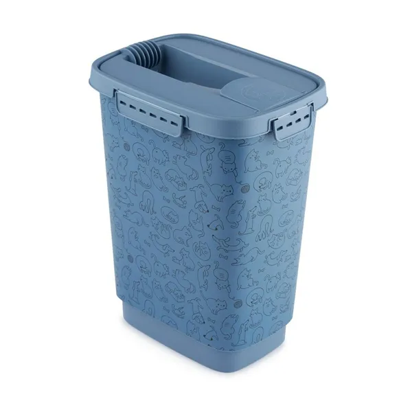 Bucket container Rotho Blue Plastic