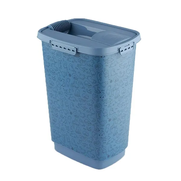 Bucket container Rotho Blue Plastic